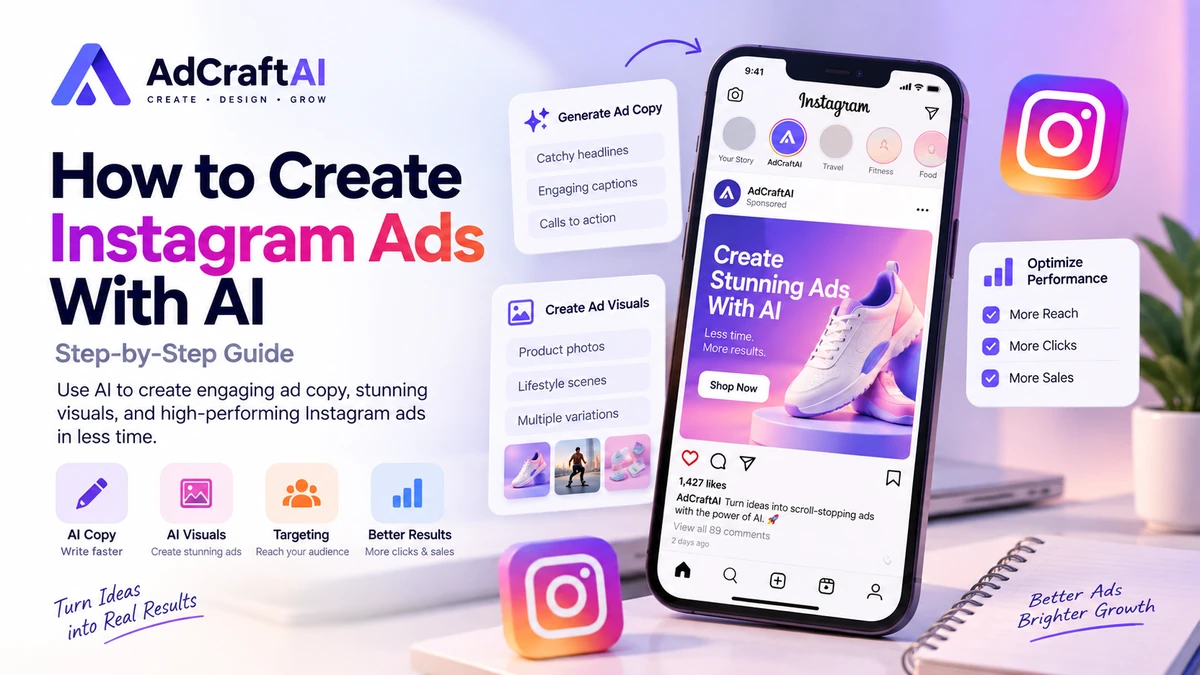 How to create Instagram ads with AI