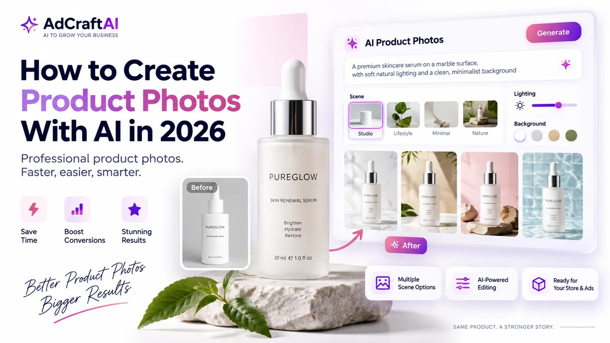 How to create product photos with AI