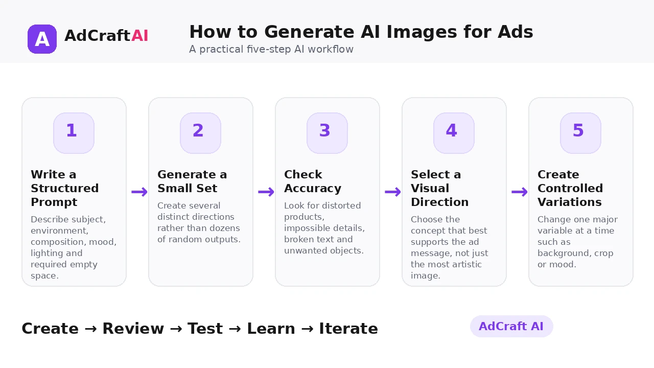 AI Image Generation workflow