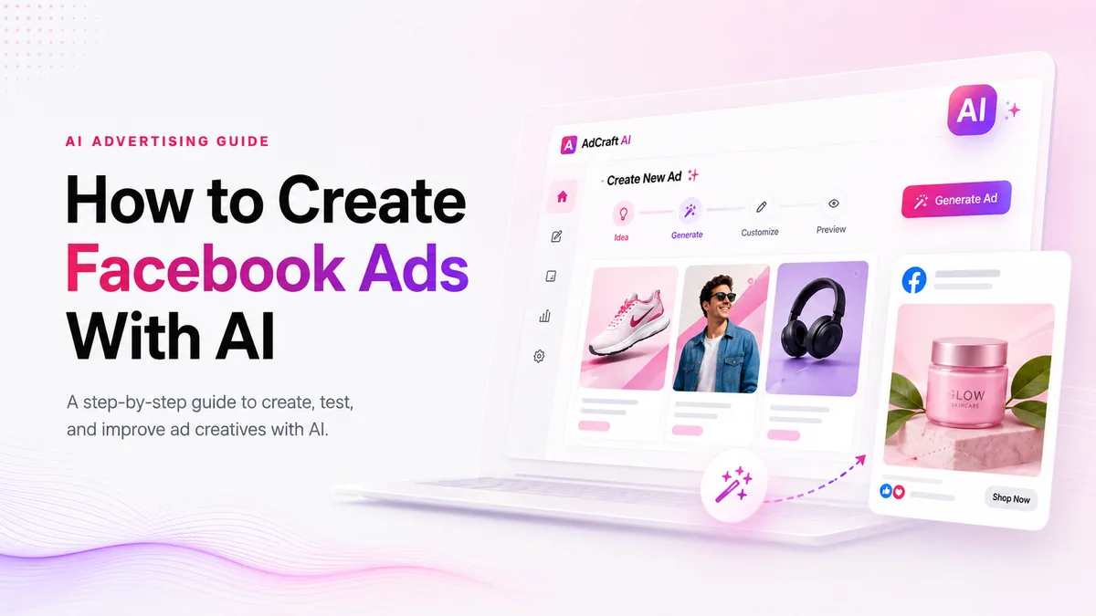 How to create Facebook ads with AI